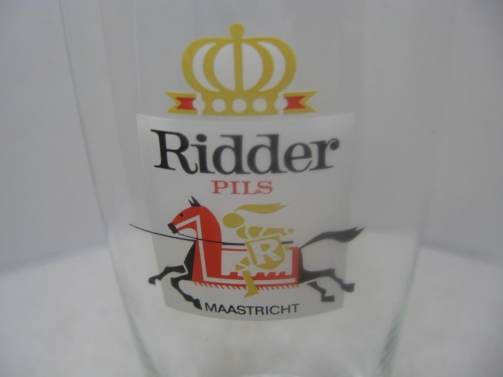 Ridder pils fluitje ... Maastricht, Verzamelen, Ophalen of Verzenden, Zo goed als nieuw, Glas of Glazen, Overige merken