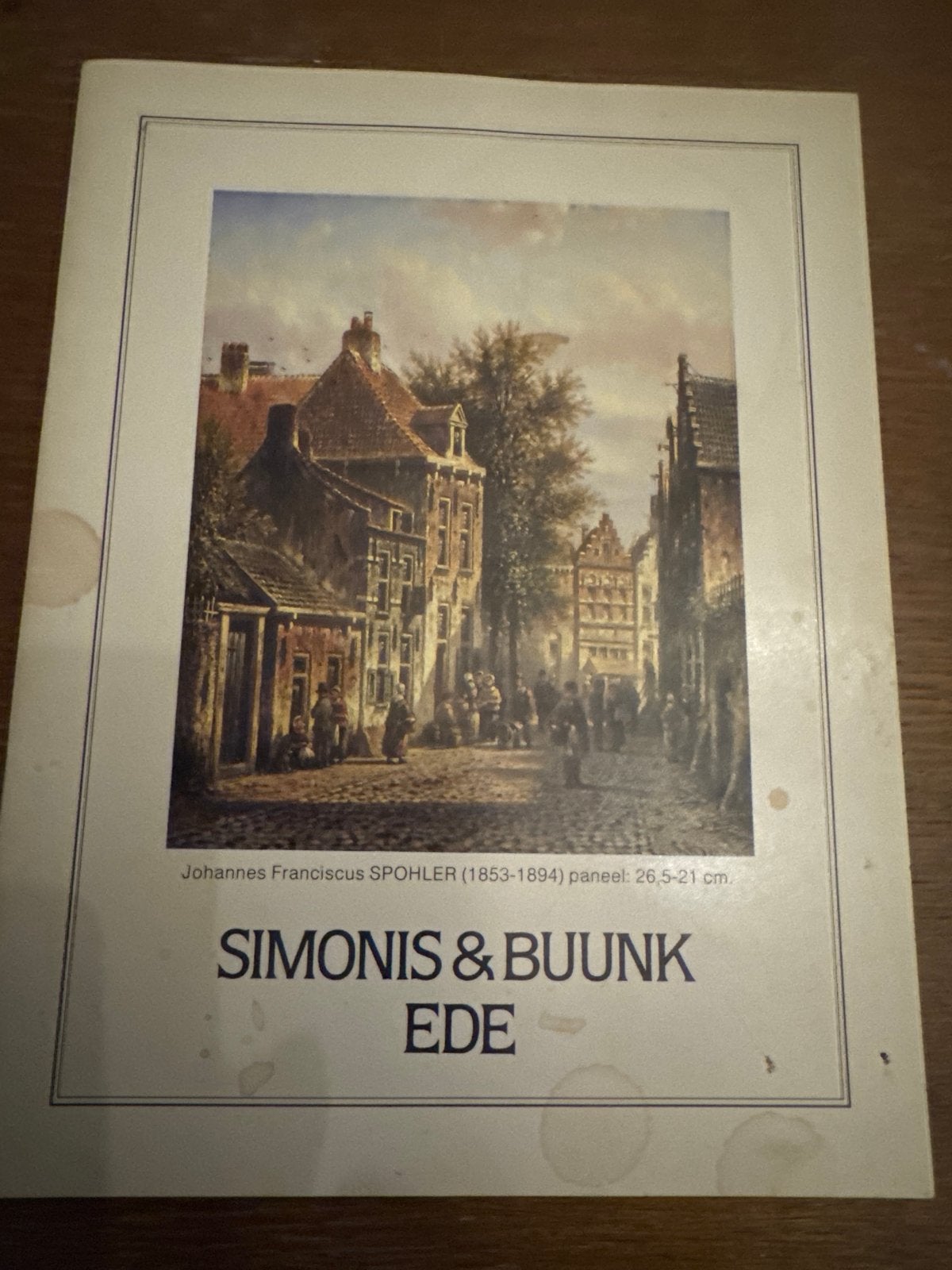 Catalogus Najaarstentoonstelling '85 Simonis & Buunk Ede, Ophalen of Verzenden, Gelezen, Overige onderwerpen