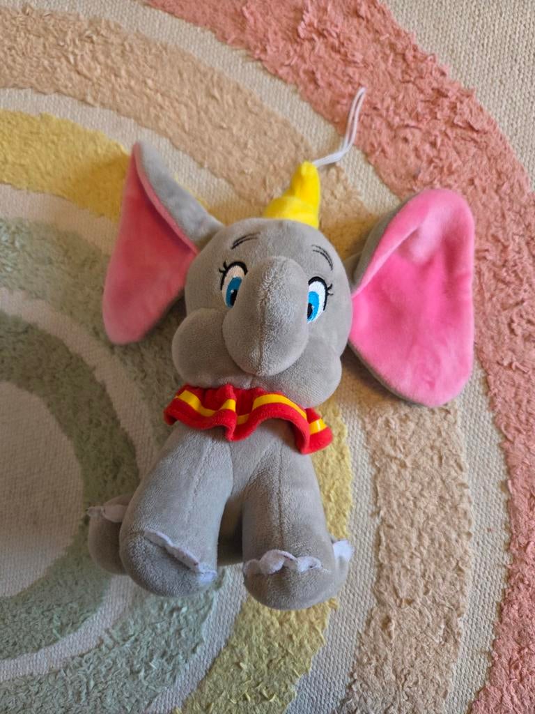 Knuffel Dombo / dumbo Disney, Kinderen en Baby's, Speelgoed | Knuffels en Pluche, Ophalen of Verzenden, Zo goed als nieuw, Overige typen