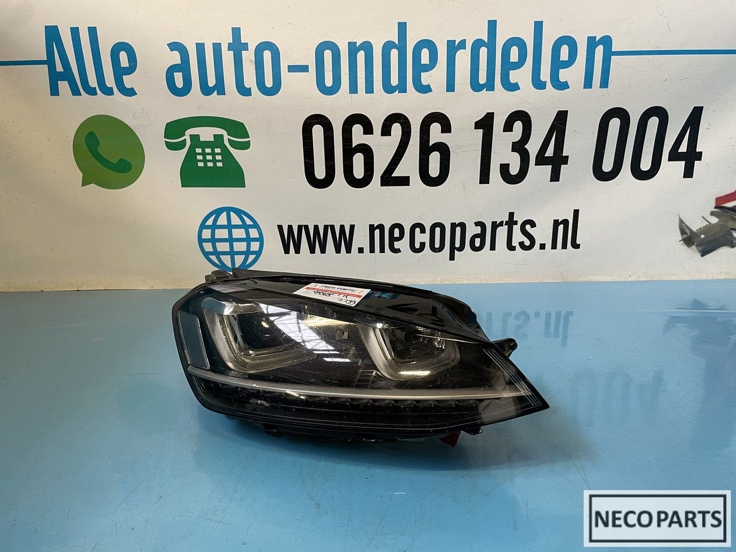 VW GOLF 7 R XENON LED KOPLAMP ORIGINEEL ALLES LEVERBAAR !!!, Auto-onderdelen, Verlichting, Gebruikt, -, Volkswagen, -