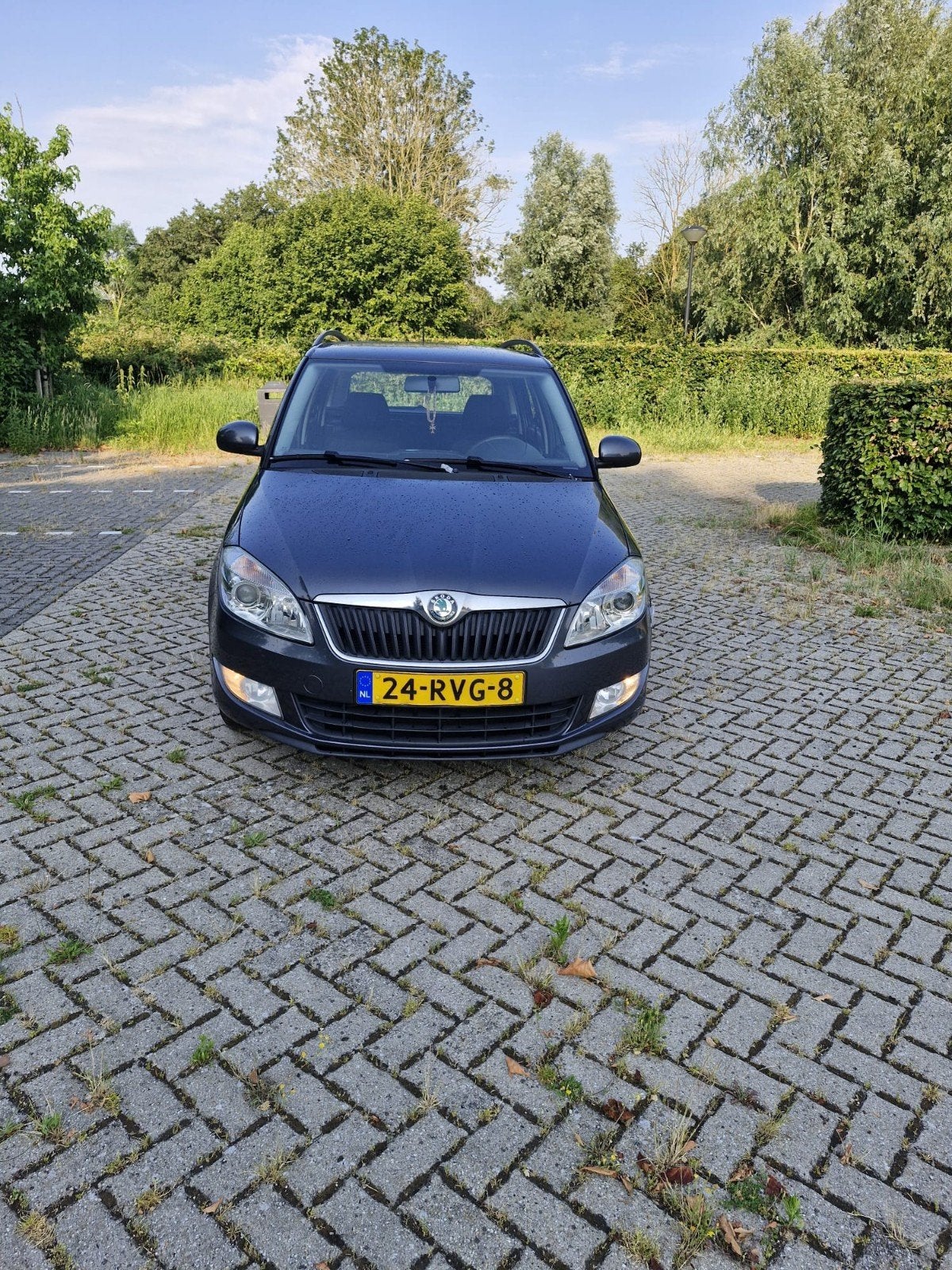 Skoda Fabia 1.2 TSI 63KW Combi 2011 Grijs, Voorwielaandrijving, Euro 5, 40 €/maand, 4 cilinders