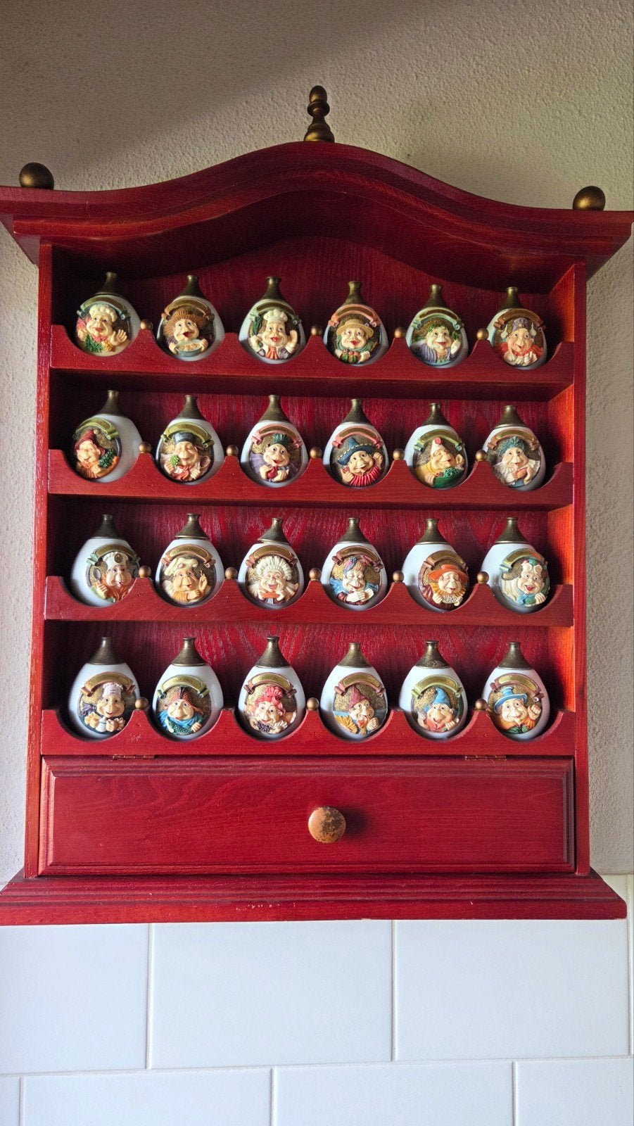 Efteling laaf vintage kruidenrek, Ophalen, Zo goed als nieuw, Beeldje of Poppetje