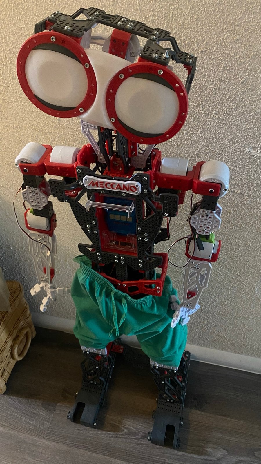 Meccano robot voor onderdelen of project, Ophalen, Gebruikt, Overige merken