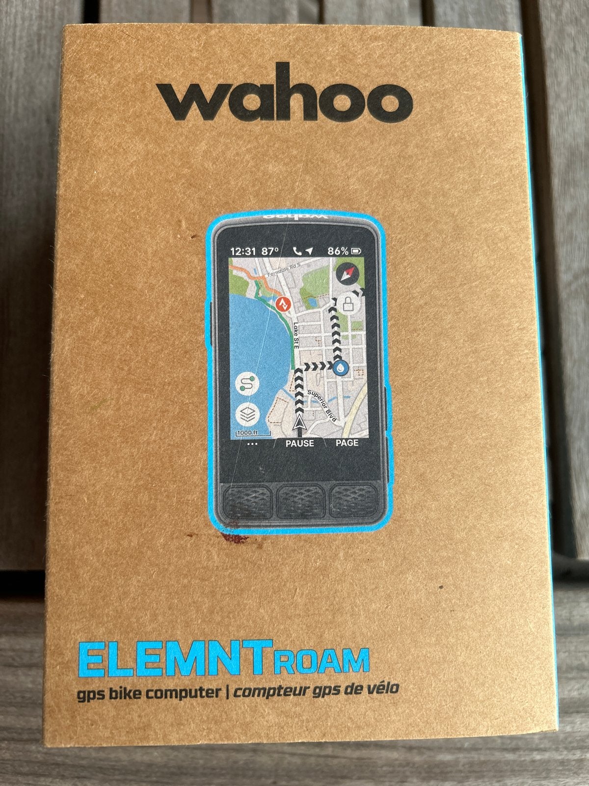Wahoo ELEMNT ROAM GPS Doos met nieuwe accessoires, Ophalen of Verzenden, GPS, Nieuw