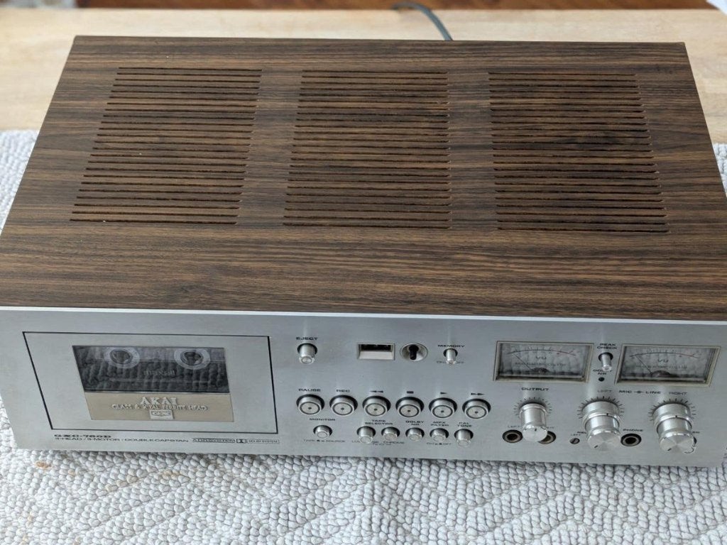 gereviseerde Akai GXC 760D, Ophalen, Enkel, Akai