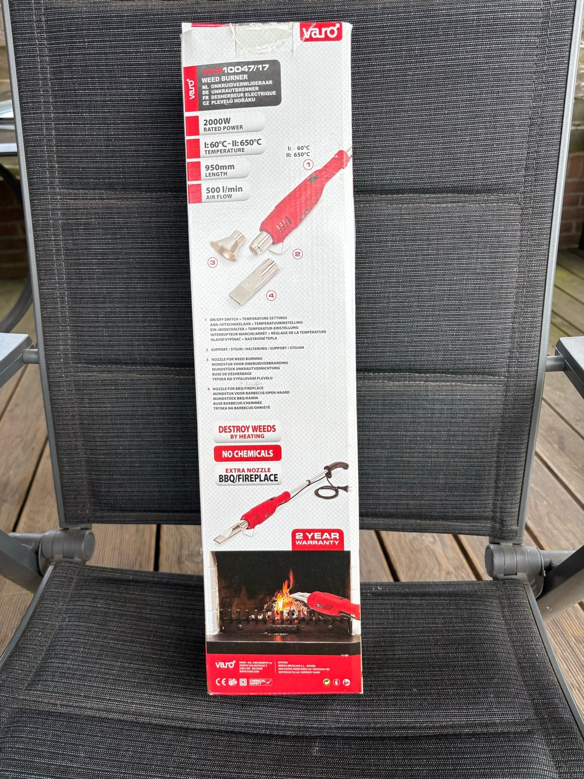 Varo Onkruidverdelger / Weed Burner - Zo goed als nieuw, Tuin en Terras, Ophalen, Zo goed als nieuw