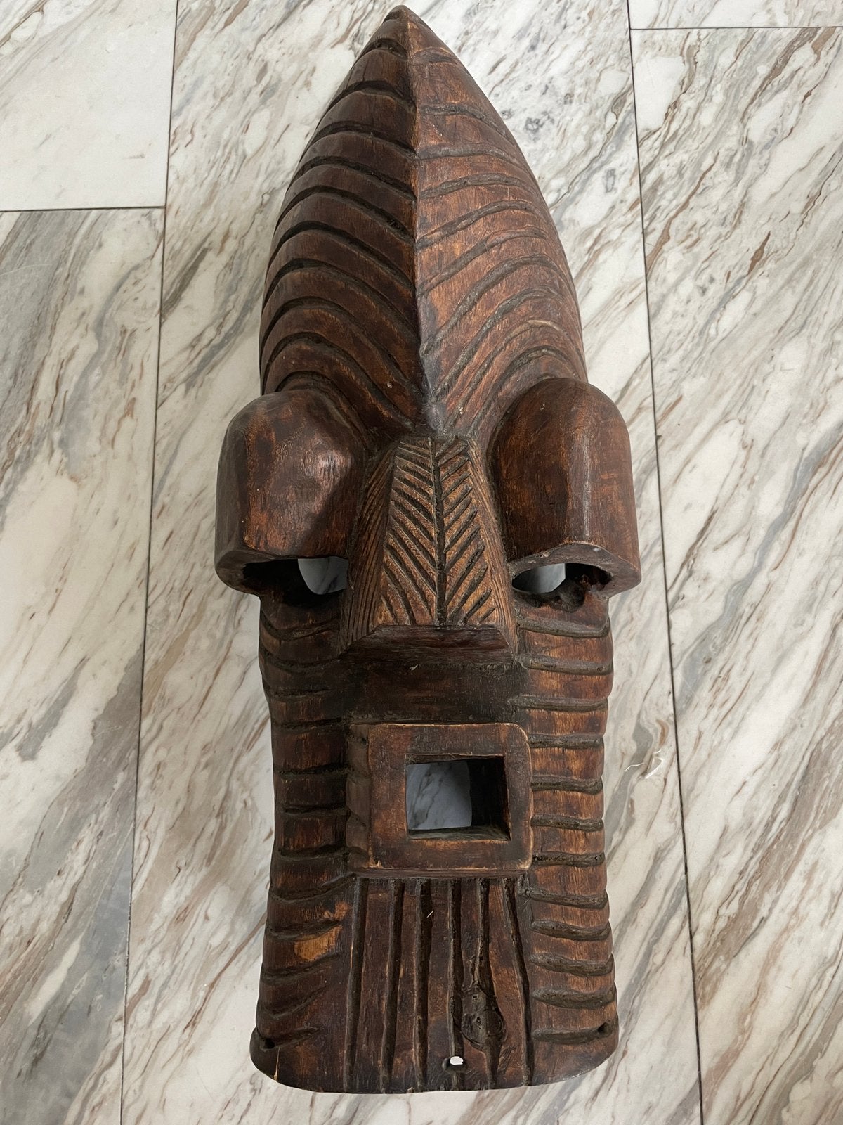 Songye Kifwebe Masker uit Congo, Antiek en Kunst, Kunst | Niet-Westerse kunst, Ophalen of Verzenden