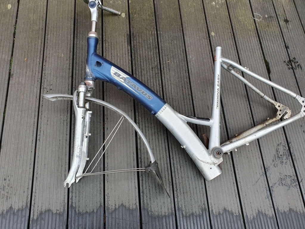 Batavus voorvork en spatborden, Ophalen of Verzenden, Gebruikt, Batavus
