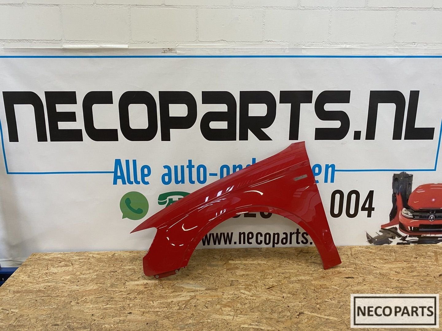 AUDI A3 8V 8V5 SCHERM ZIJSCHERM SPATBORD ORIGINEEL, Gebruikt, -, -, Spatbord