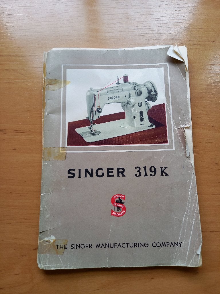 Singer 319K naaimachine+kast, Antiek en Kunst, Antiek | Naaimachines, Ophalen