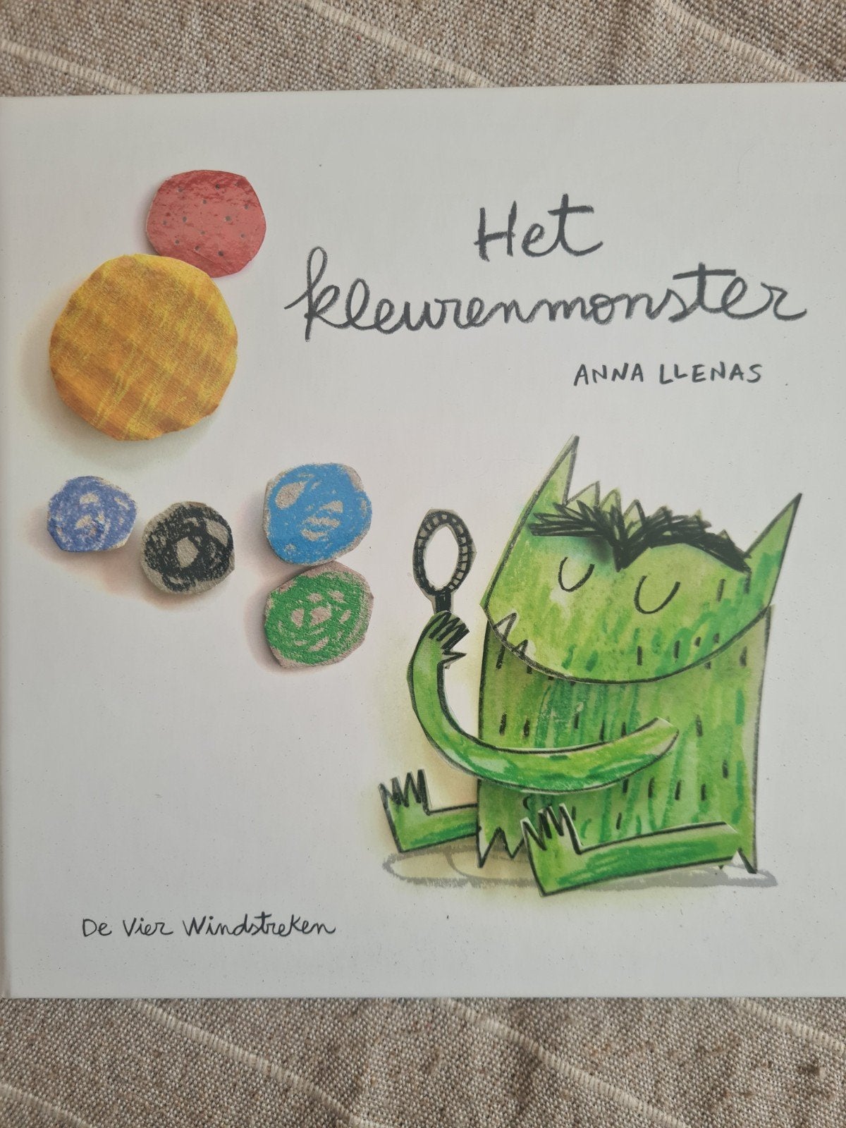 Anna Llenas - Het kleurenmonster nieuw. Handig voor oa coach, Ophalen of Verzenden, Zo goed als nieuw, Anna Llenas