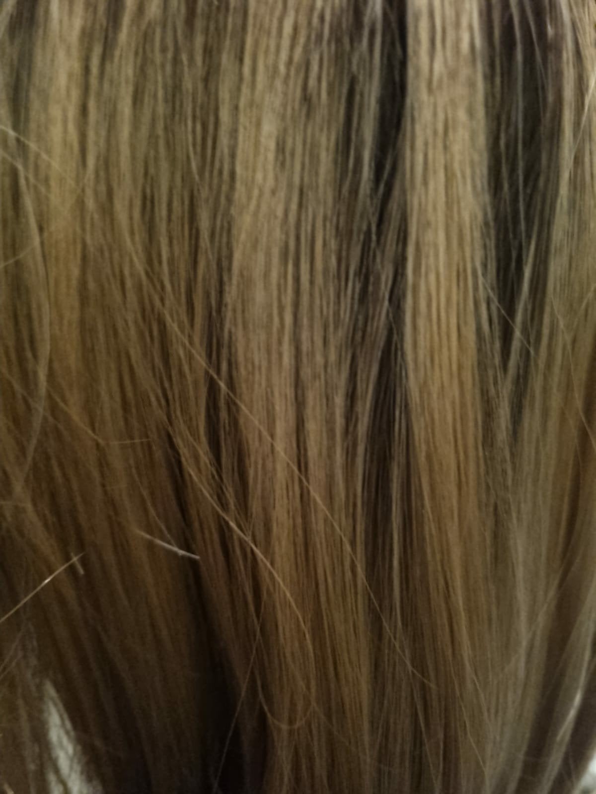 Haarwerk 14 inch, Lichtbruin met highlights., Ophalen of Verzenden, Nieuw, Pruik of Haarverlenging