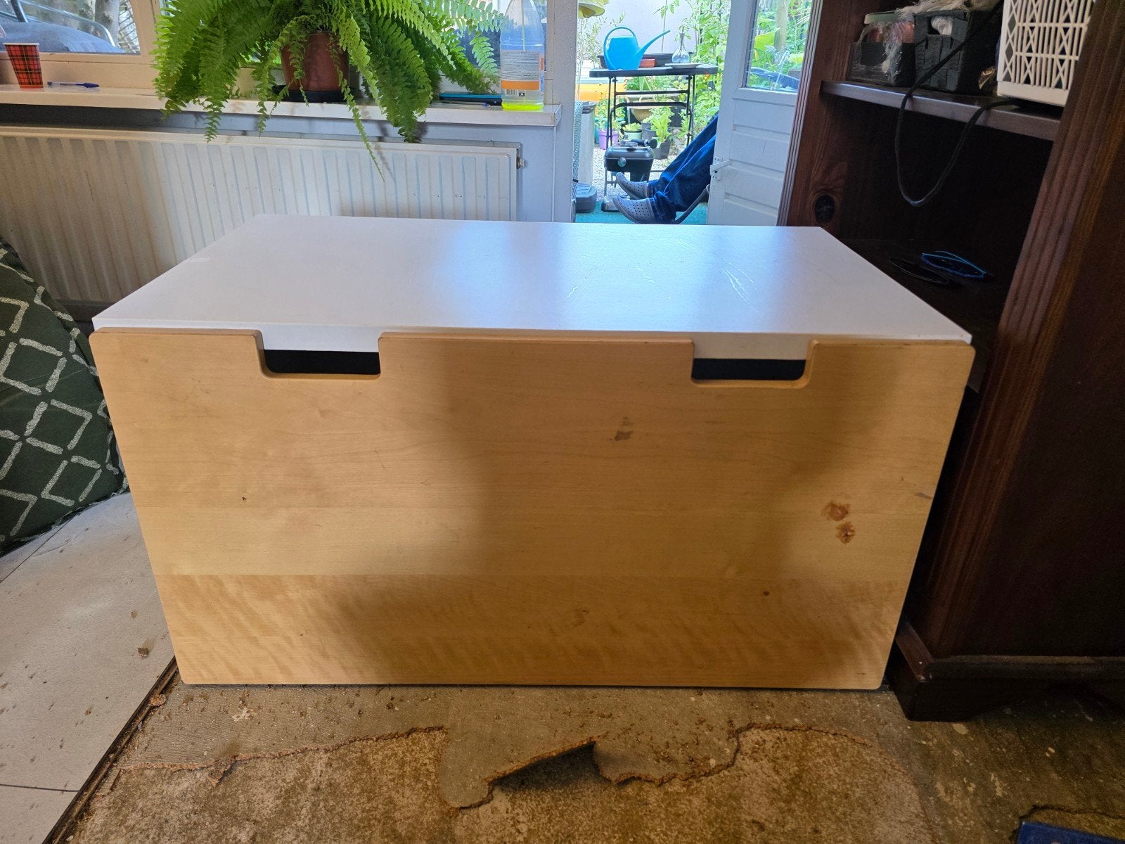 Gratis houten opbergbox, Ophalen, 50 tot 100 cm, Minder dan 50 cm