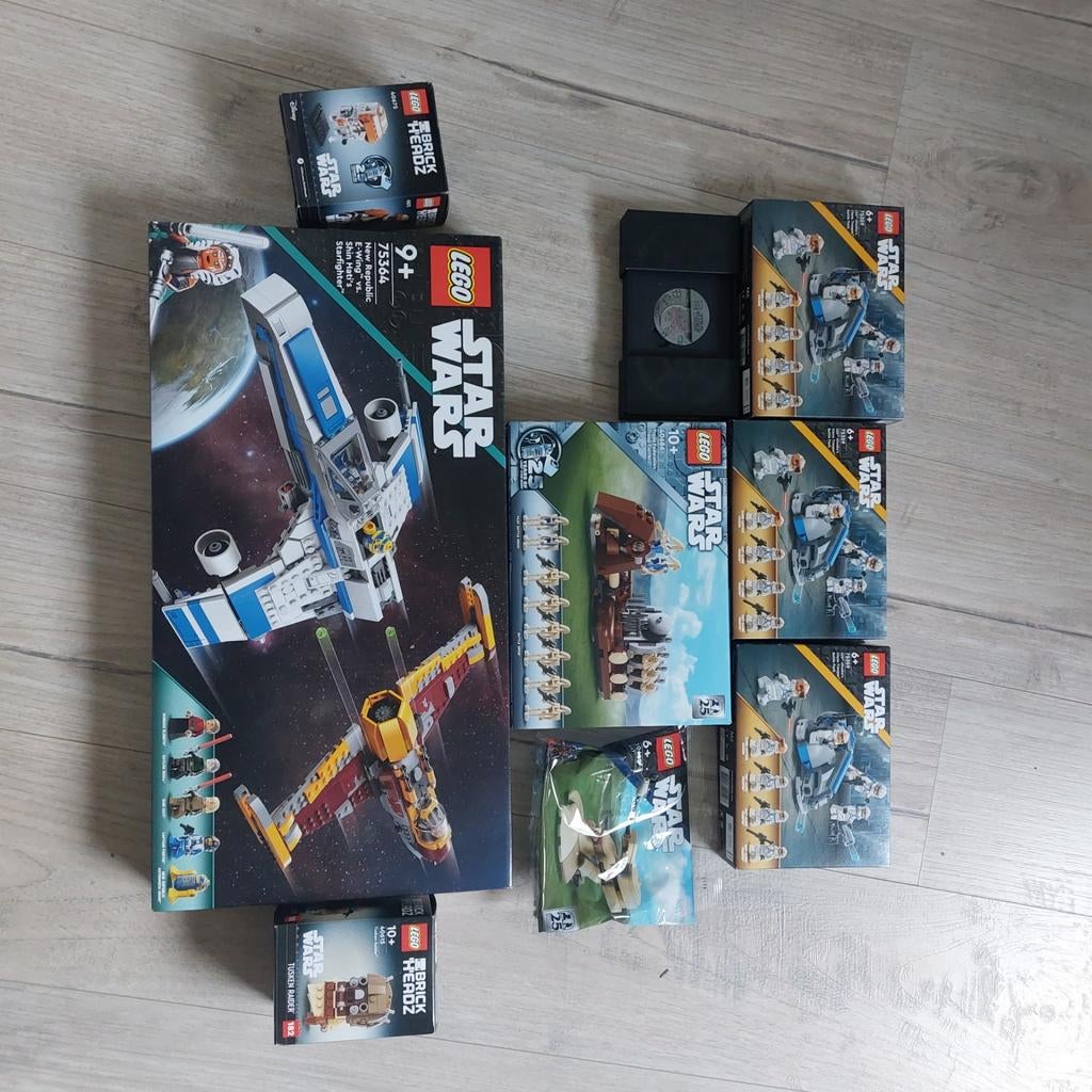 Grote partij star wars lego, Ophalen of Verzenden, Nieuw, Actiefiguurtje