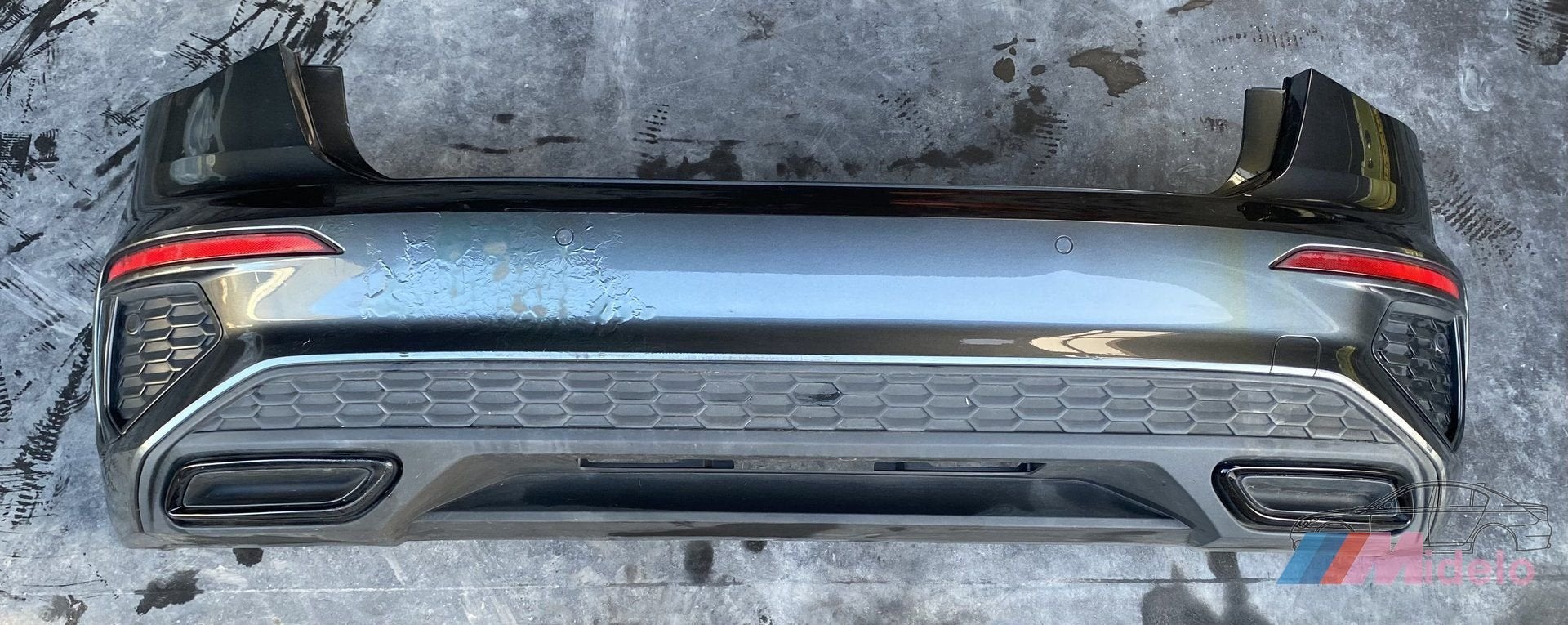 AUDI A3 SLINE ACHTERBUMPER LZ7S 8Y4807067, Gebruikt, -, -, Achter