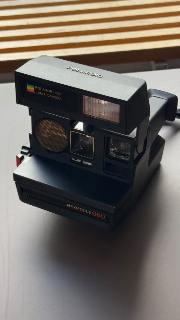 Vintage Polaroid Sun 660 Autofocus, Ophalen of Verzenden, Gebruikt, Polaroid, Polaroid