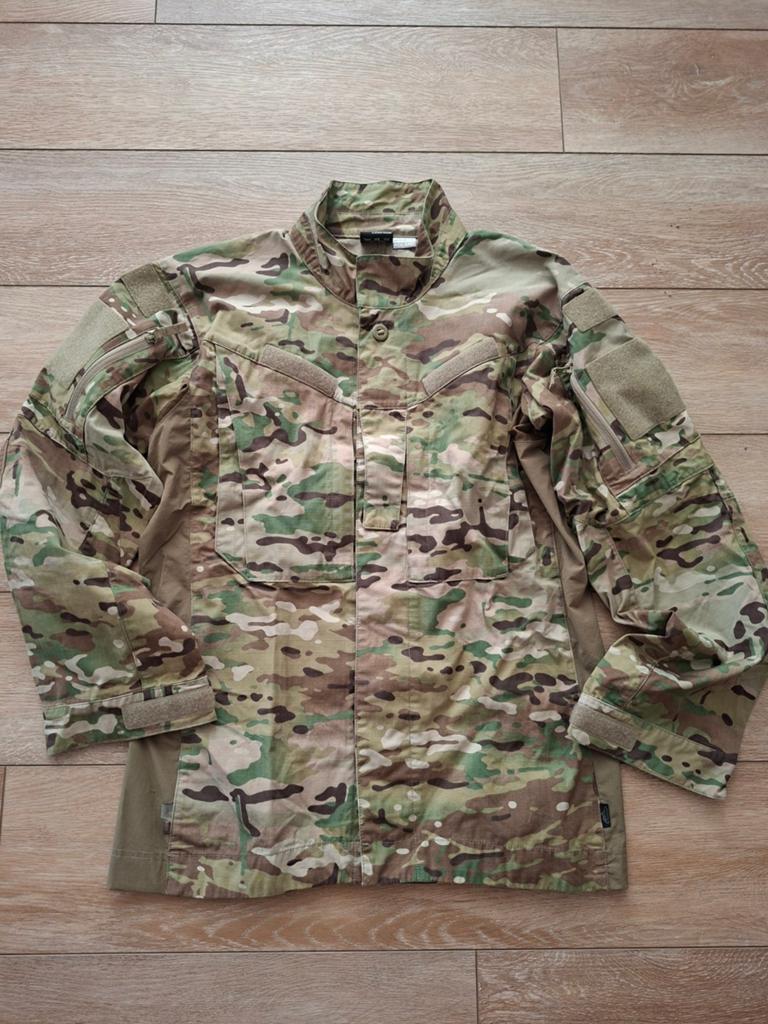 Invader Gear Combat Jacket L  Airsoft, Maat 52/54 (L), Zwart, Ophalen of Verzenden, Zo goed als nieuw