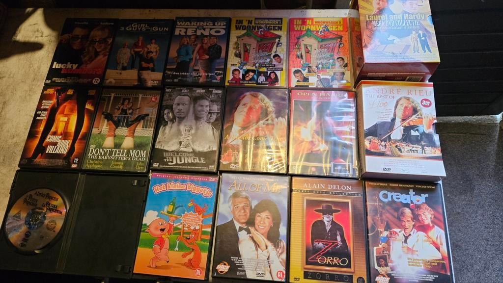 DVD's 23stuks Partij diverse, Cd's en Dvd's, VHS | Kinderen en Jeugd, Alle leeftijden, Ophalen of Verzenden, Zo goed als nieuw