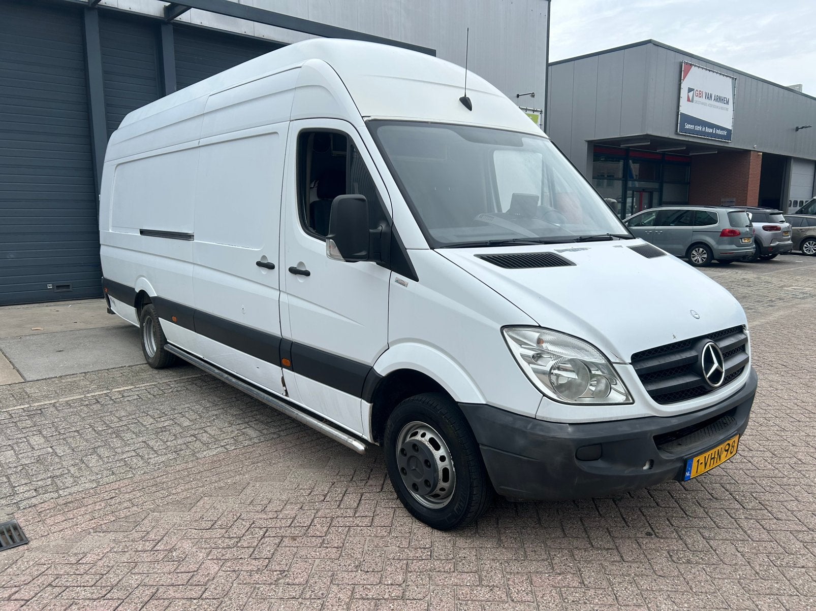 Mercedes-Benz Sprinter 2.1 CDI 516 AUT 906 KA 50 2010, Automaat, Electronic Stability Program (ESP), Zwart, 4 cilinders