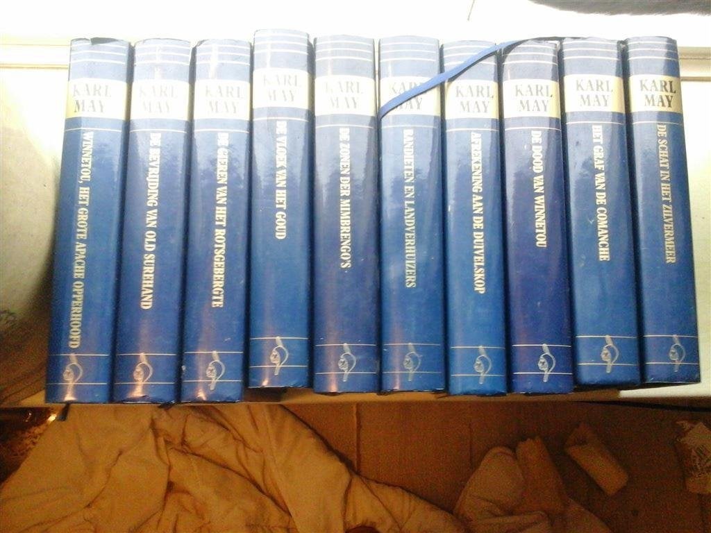 karl may-6 stuks-uitstekende staat-losse verkoop, Ophalen of Verzenden, Zo goed als nieuw