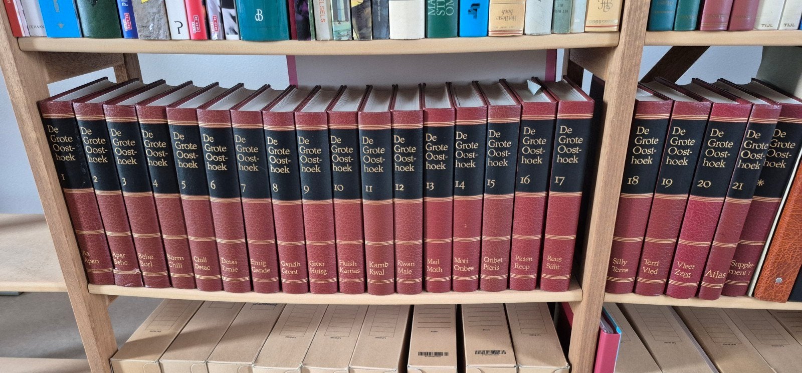 De Grote Oosthoek Encyclopedie - Complete Serie (21 delen), Complete serie, Algemeen, Diverse Auteurs, Ophalen