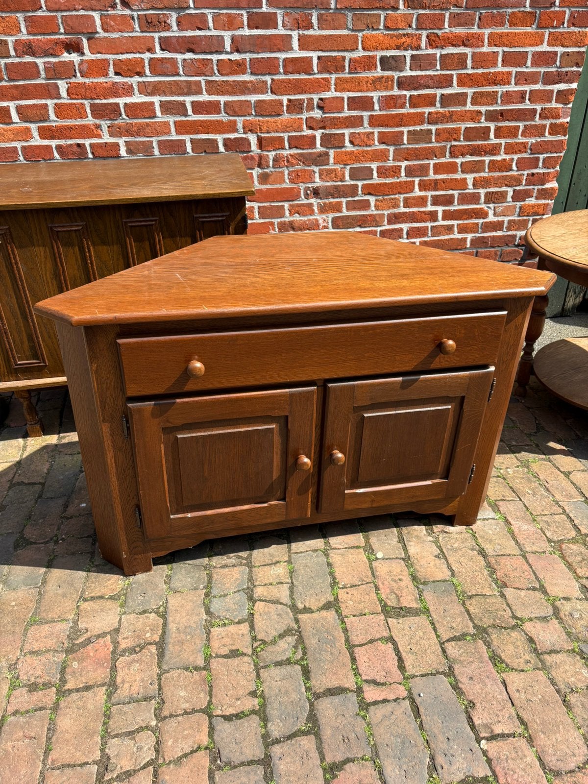 Oude meubels televisiekast, lamp tafel, Ophalen, Zo goed als nieuw