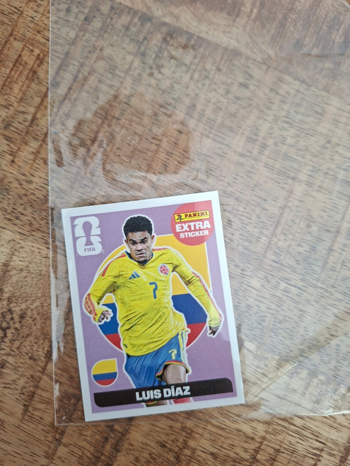 Panini extra sticker, Ophalen, Sticker