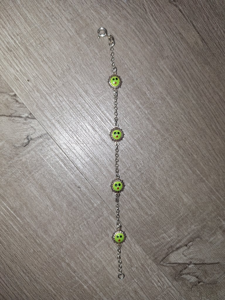 Armbandje baby zilver, Ophalen of Verzenden, Gebruikt