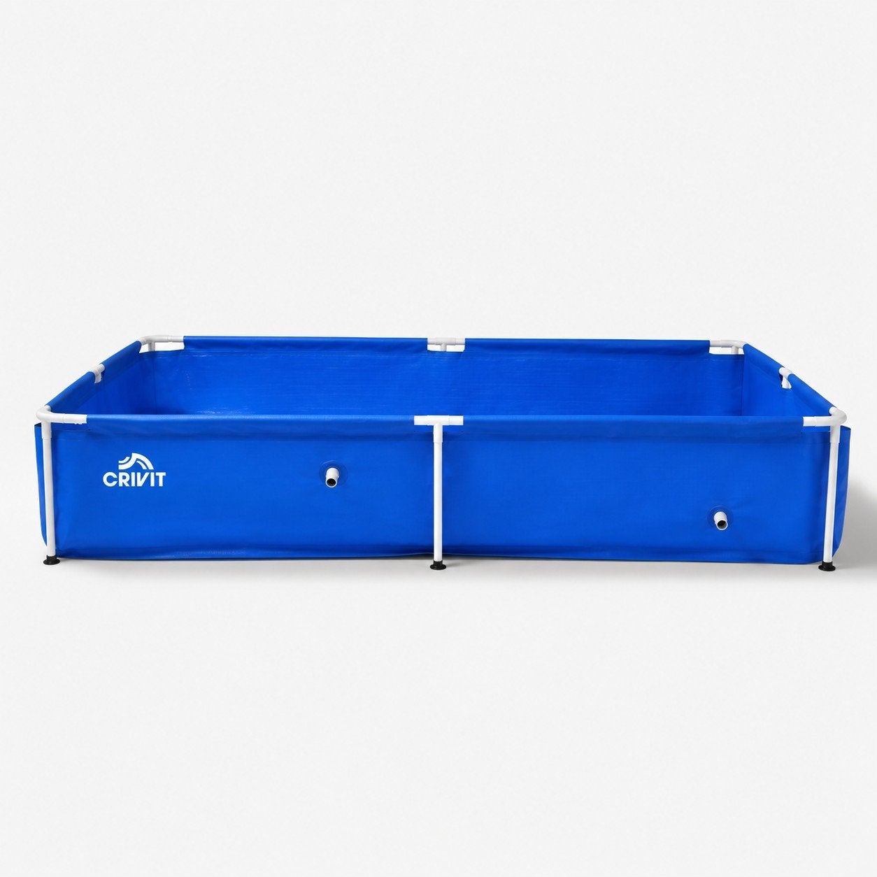 CRIVIT Metal Frame Pool 228x159x42 cm – 1,150L Family pool, Ophalen of Verzenden, Nieuw