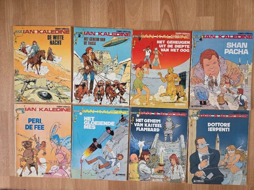 Ian Kaledine - Ferry, Vernal - meerdere strips, Meerdere stripboeken, Ophalen of Verzenden, Gelezen