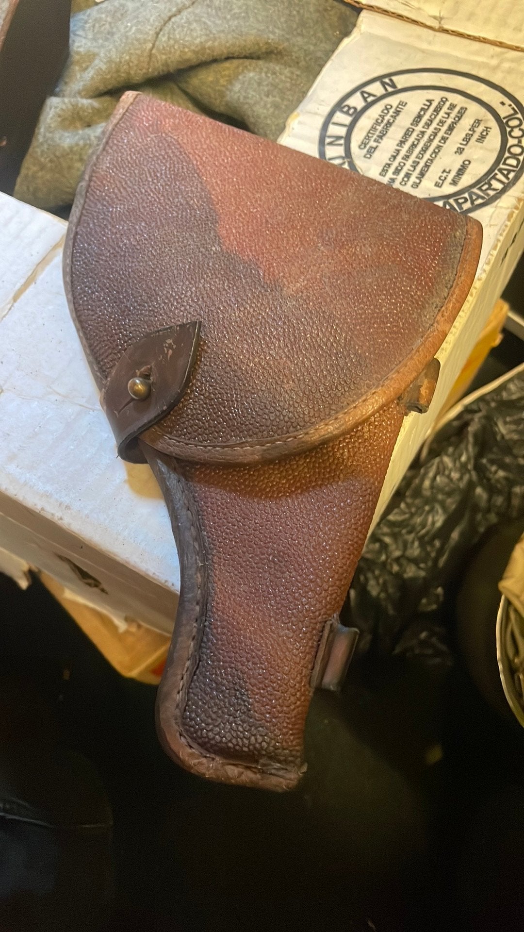 Pistool holster, Ophalen of Verzenden, Nederland, Boek of Tijdschrift