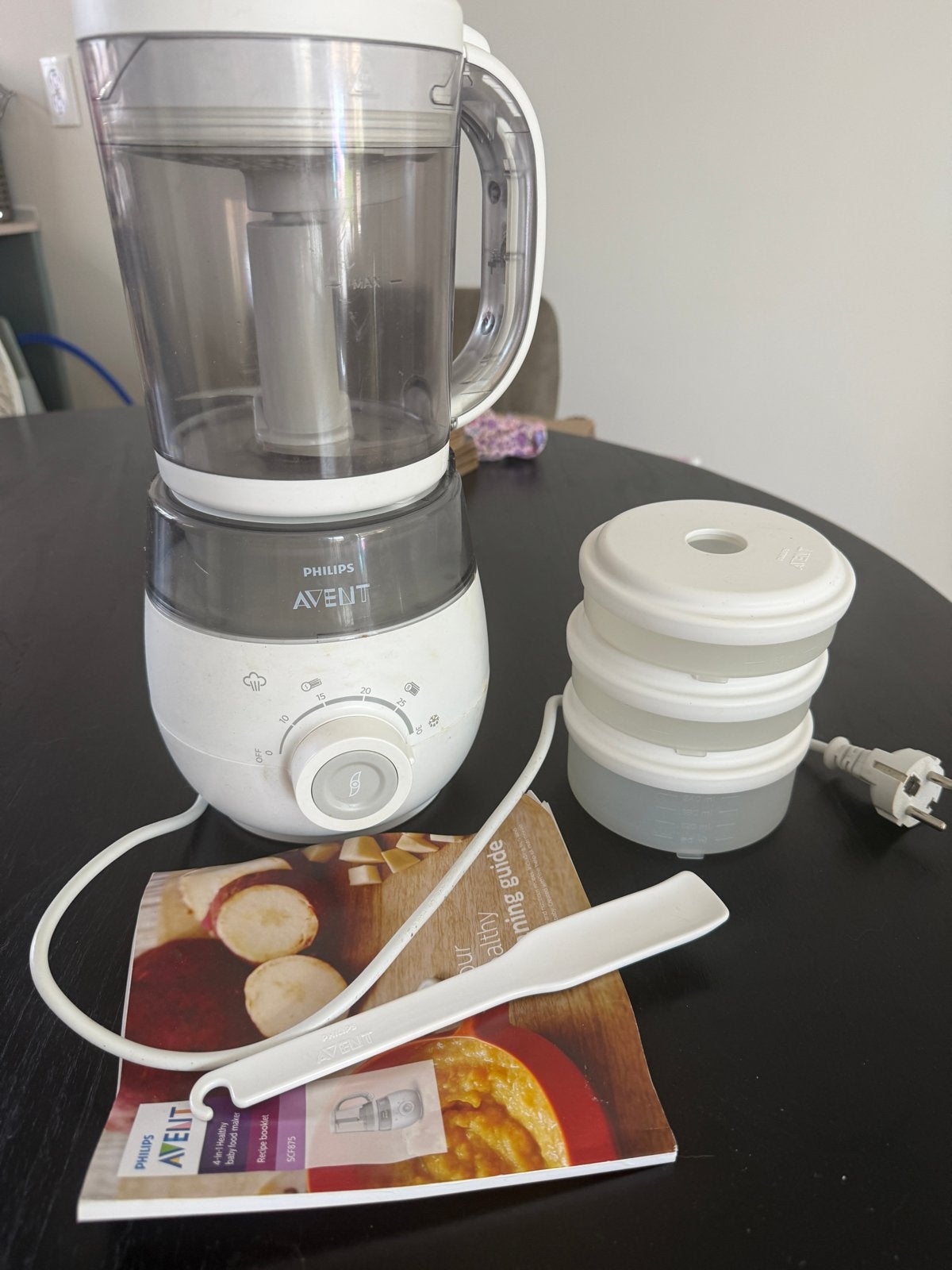 Philips Avent Stomer/Blender 4-in-1 Babyvoedingmaker SCF875, Ophalen, Gebruikt