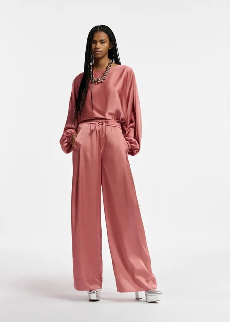 Essentiel Antwerp vintage roze pantalon nieuw, Kleding | Dames, Jumpsuits, Maat 38/40 (M), Nieuw, Ophalen of Verzenden, Essentiel Antwerp