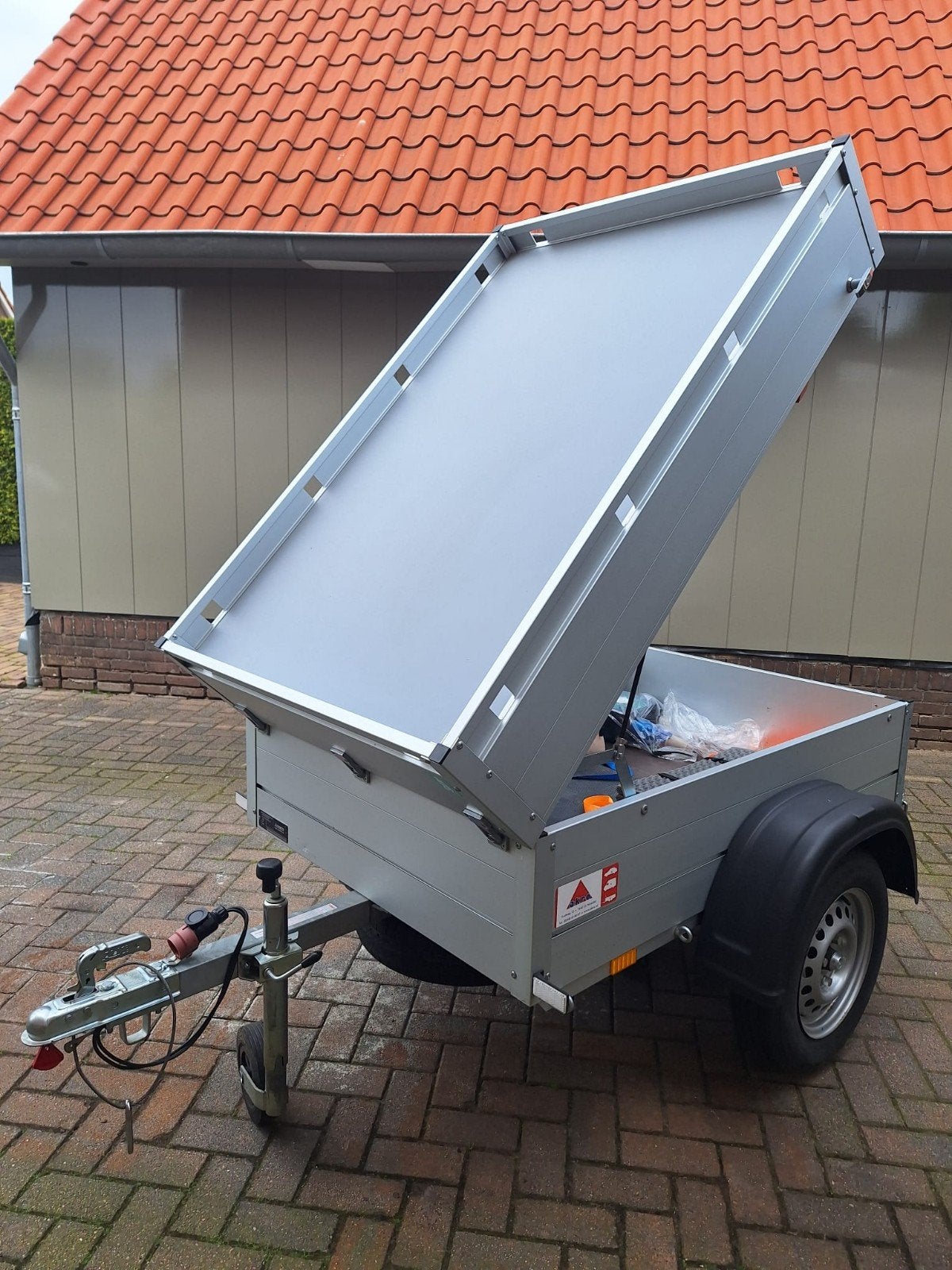 Bagage aanhanger TE HUUR midden Nederland, Ophalen