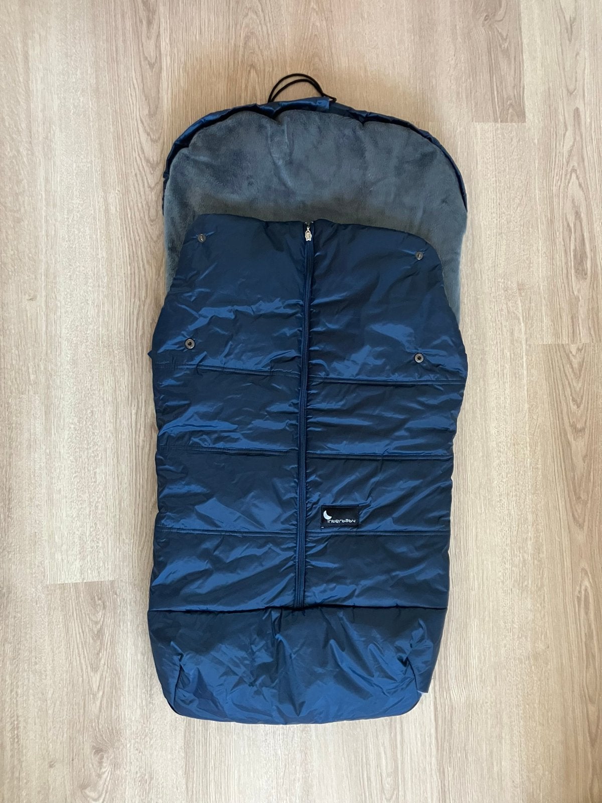 Universele voetenzak voor kinderwagen - Donkerblauw, Ophalen, Gebruikt, Blauw, Voetenzak