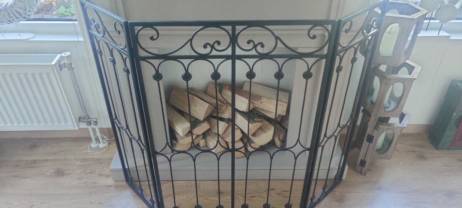 gietyzeren openbaar schouw 50 euro, Huis en Inrichting, Haarden, Ophalen, Vrijstaande haard, Houthaard