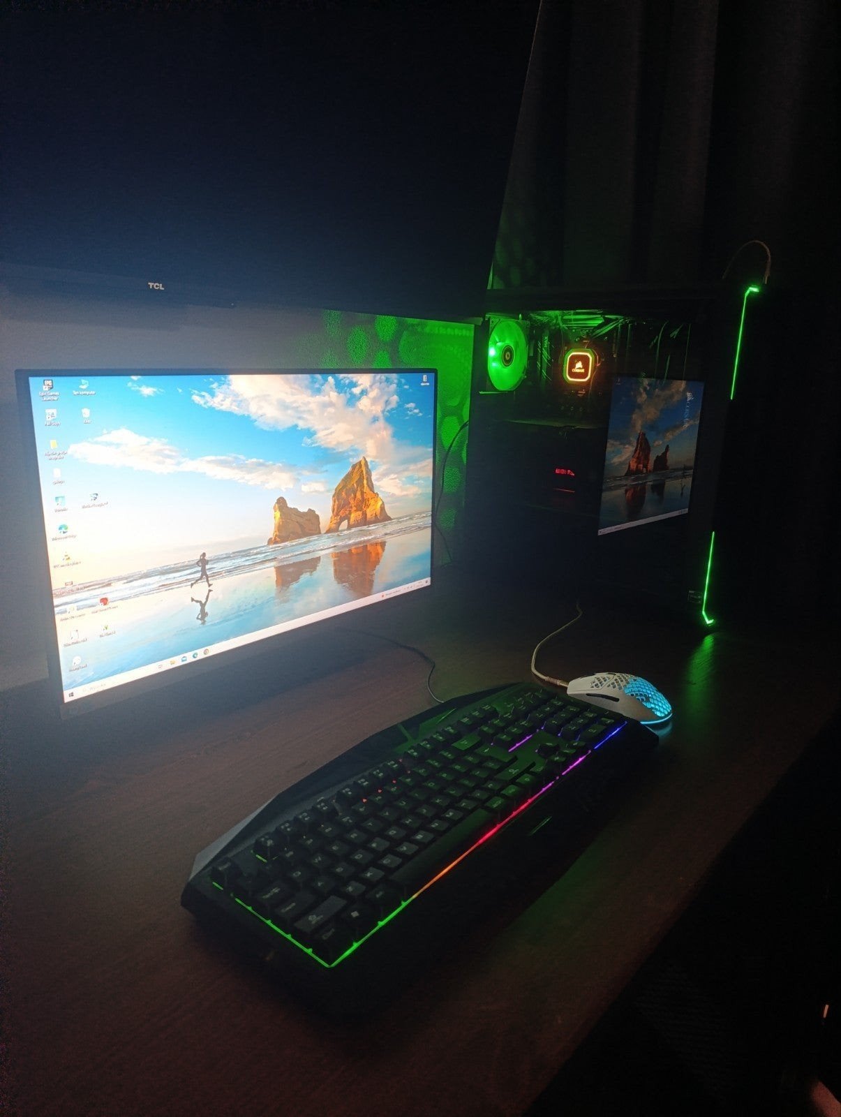 Game PC + monitor + toetsenbord + muis, Ophalen, Overige genres, 1 speler, Zo goed als nieuw