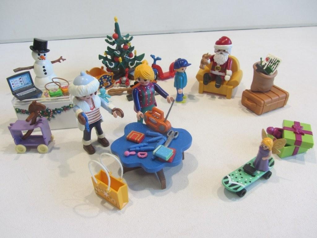 Playmobil Kerstman in Speelgoedwinkel, Ophalen of Verzenden, Gebruikt, Los playmobil