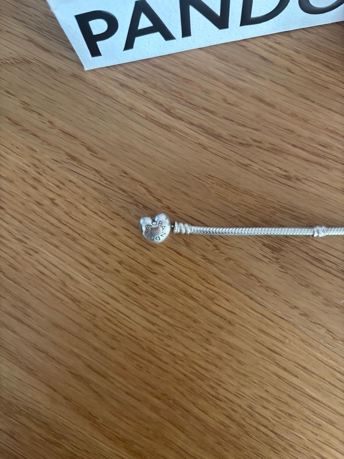 Pandora armband 16cm voor pols 14cm, Ophalen of Verzenden, Zo goed als nieuw, Zilver, Zilver