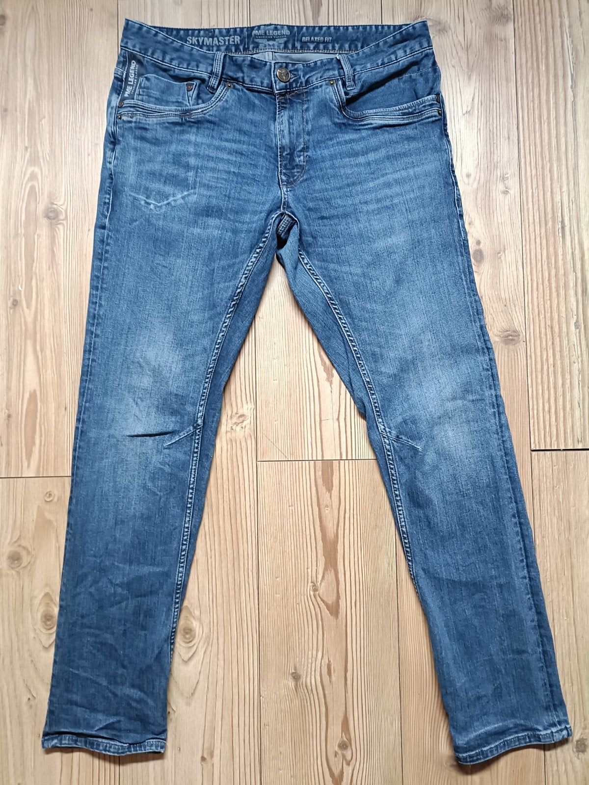 PME Legend stretch maat 34-32, Ophalen of Verzenden, Zo goed als nieuw, Blauw, W33 - W34 (confectie 48/50)