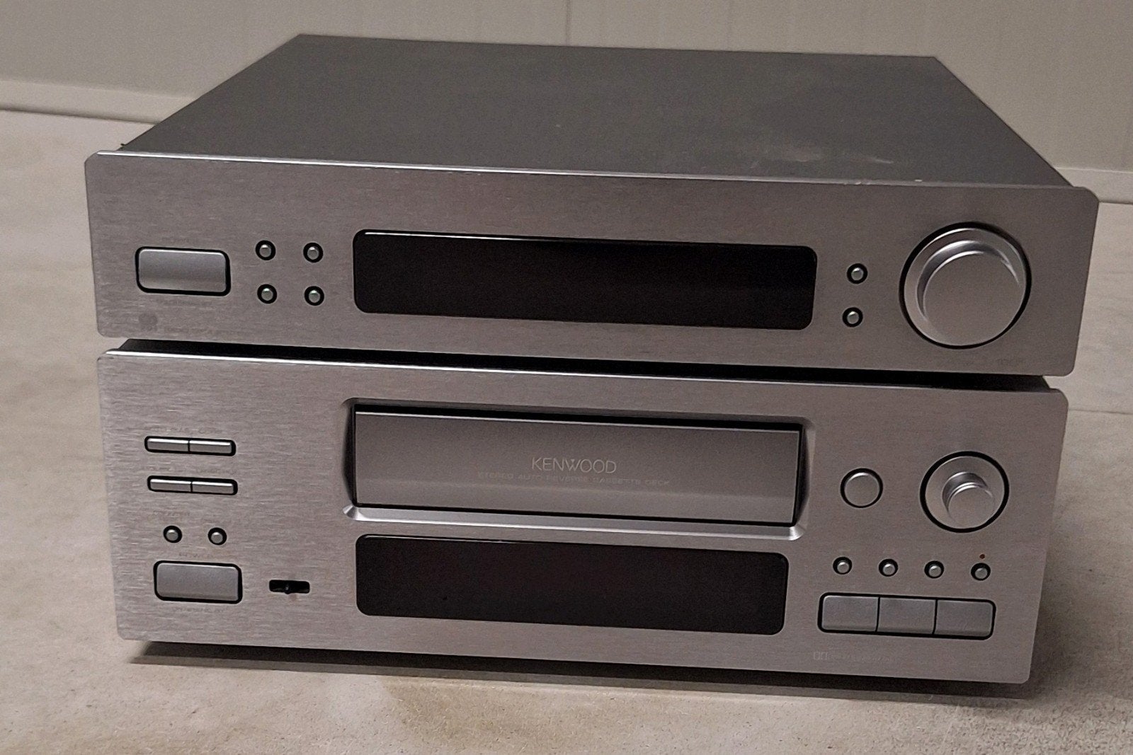 Kenwood X1001 cassettedeck T1001L Tuner Made in Japan hifi, Overige merken, Gebruikt, Cassettedeck, Losse componenten