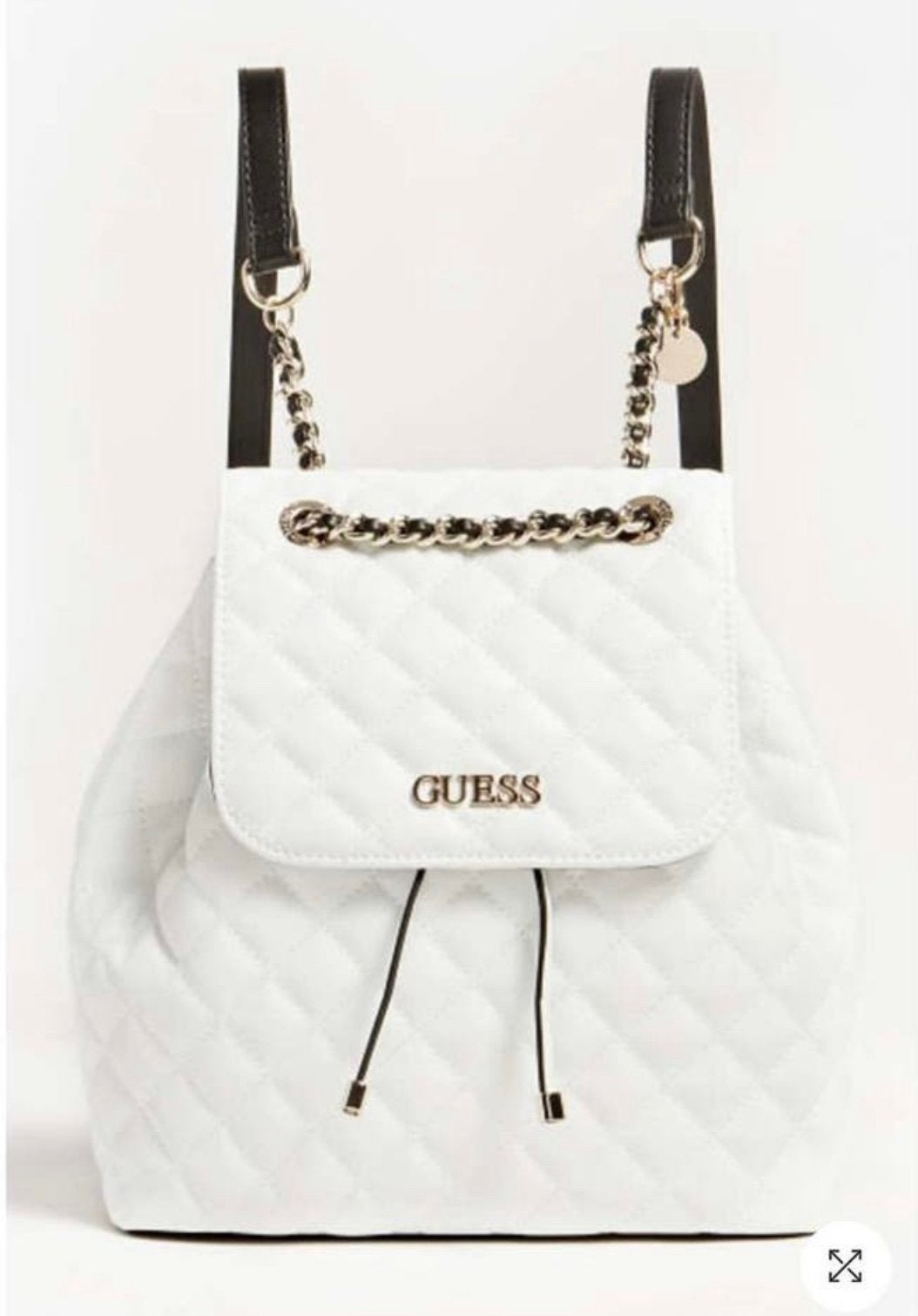 Guess Illy Gewatteerde Rugzak, Ophalen, Zo goed als nieuw, Overige merken, 30 tot 45 cm