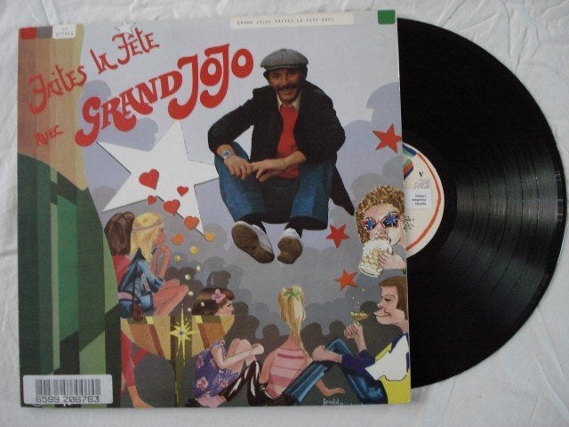 Grand JoJo - Faites la fete avec Grand JoJo, Cd's en Dvd's, Ophalen of Verzenden, 1980 - 1989, Zo goed als nieuw, 12 inch