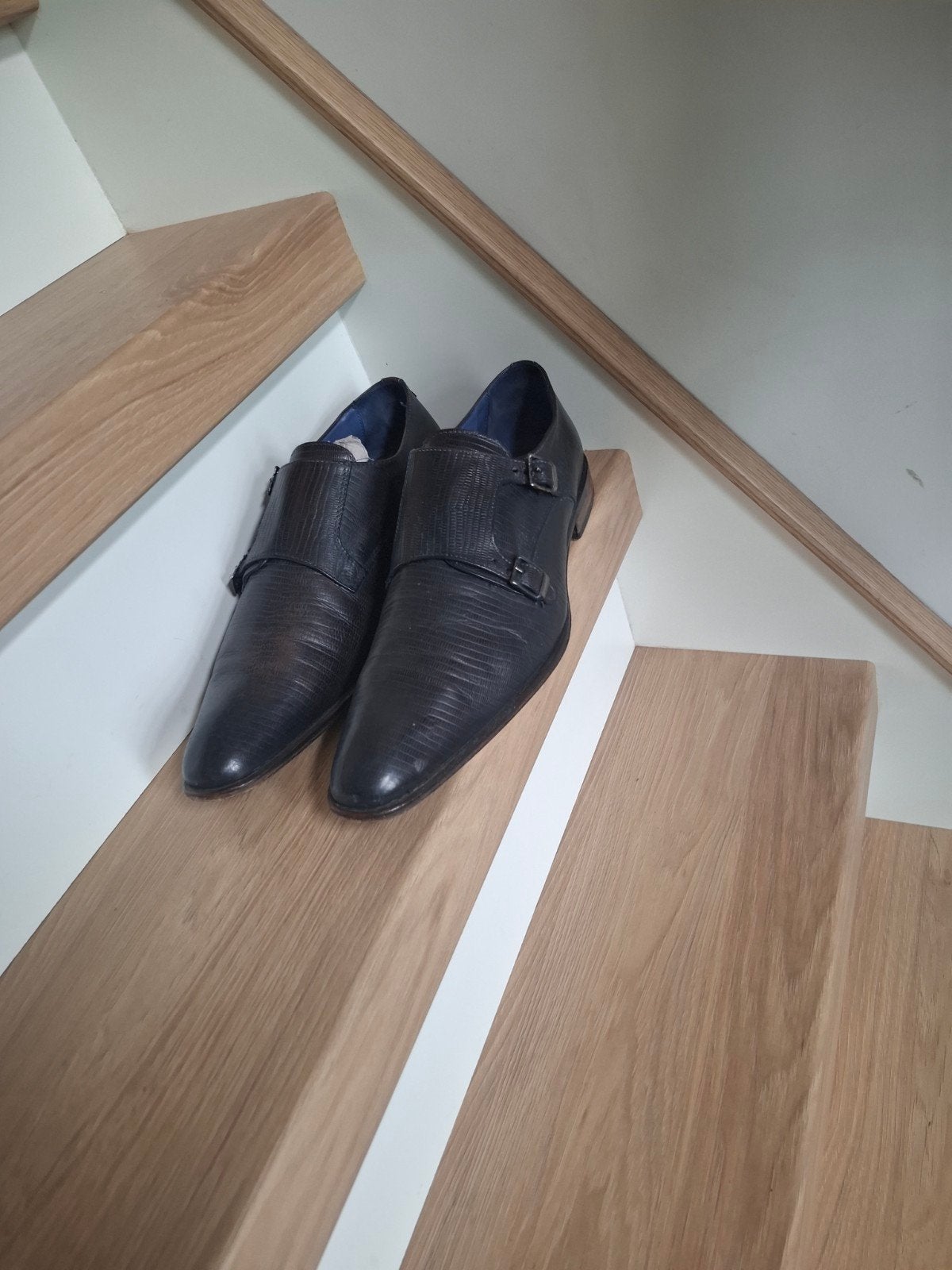 Heren gesp schoenen maat 43 Lavorazione donkerblauw, Lavorazione, Blauw, Ophalen of Verzenden, Gespschoenen
