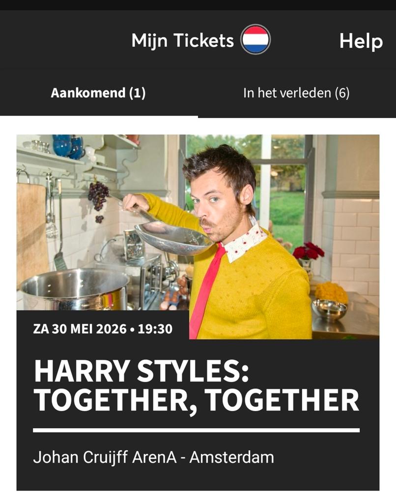 Harry Styles zaterdag 30 mei, Twee personen