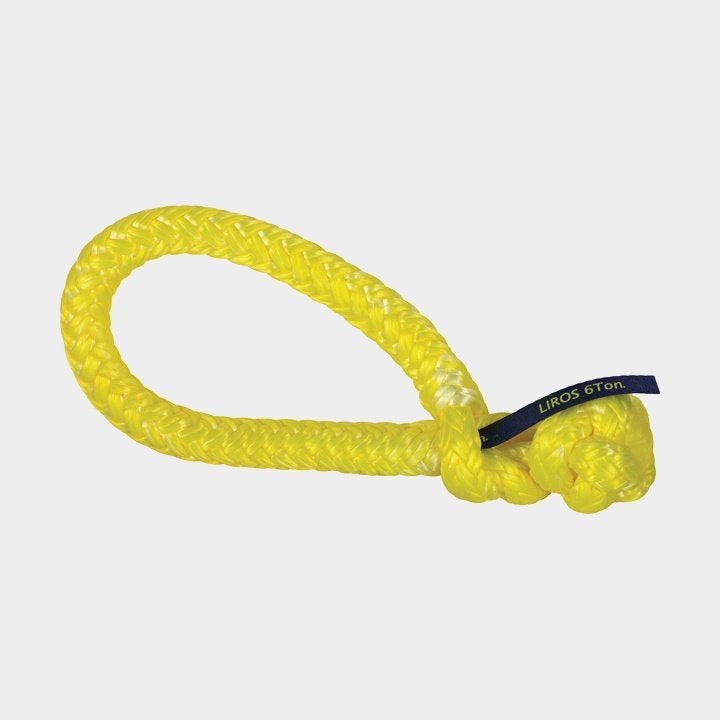 Te koop Soft shackle Liros, geel, Dyneema, 6 meter of meer, Nieuw, Ophalen of Verzenden, Toebehoren