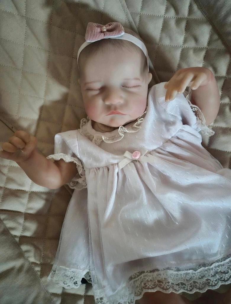Lief reborn meisje, Verzamelen, Ophalen of Verzenden, Nieuw, Pop, Levensecht of Reborn
