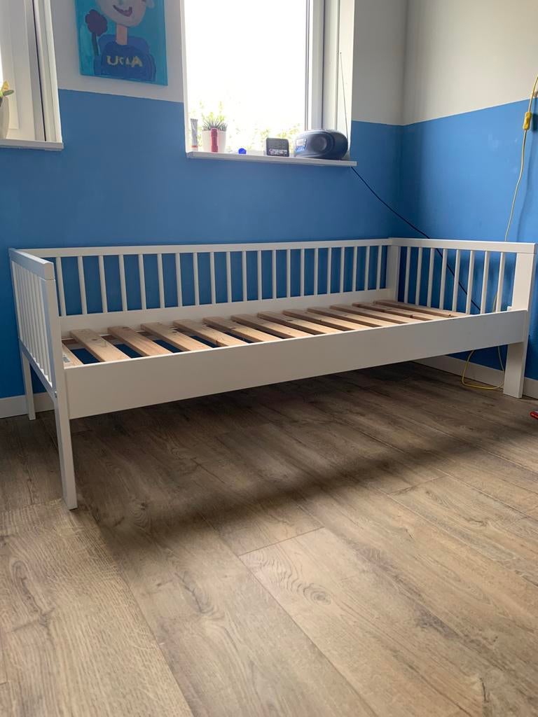 Ikea juniorbed, Ophalen, Gebruikt, 70 tot 85 cm, 140 tot 160 cm