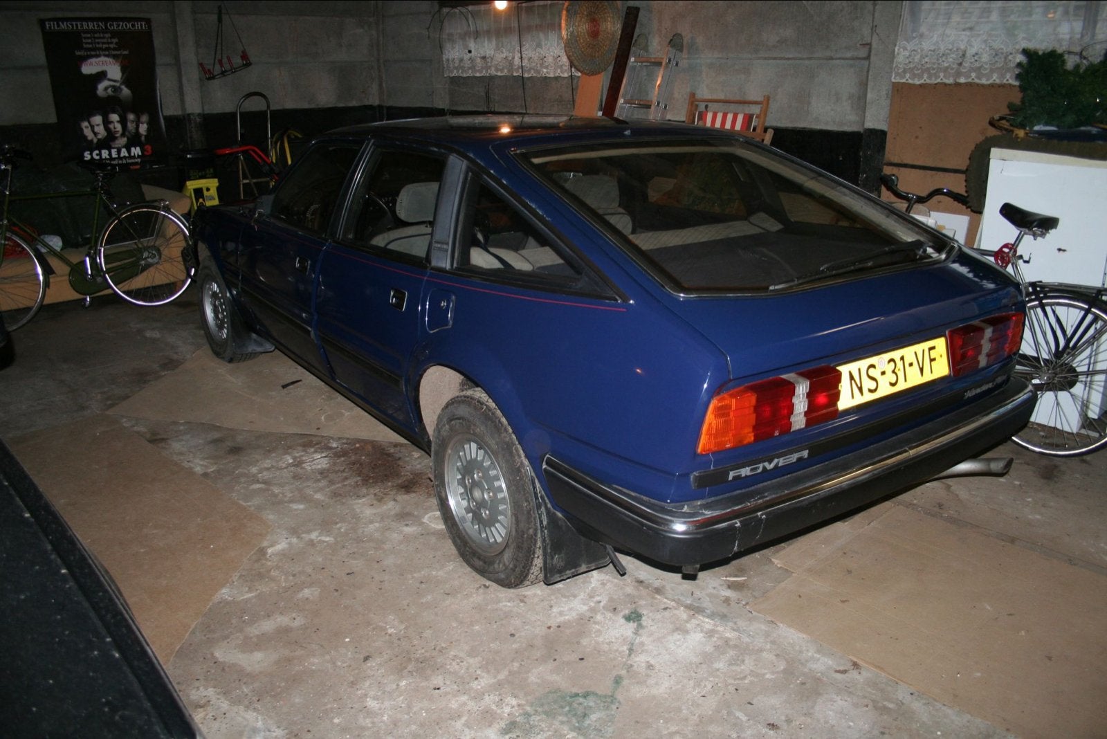 Rover Vandenplas 3.5 1985 Blauw, Auto's, Rover, 8 cilinders, Blauw, Origineel Nederlands, Handgeschakeld