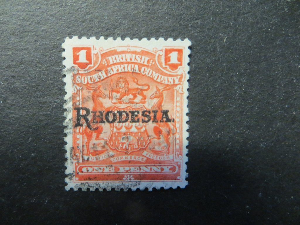 A00339: Rhodesia  1 d, Postzegels en Munten, Postzegels | Afrika, Ophalen of Verzenden, Tanzania